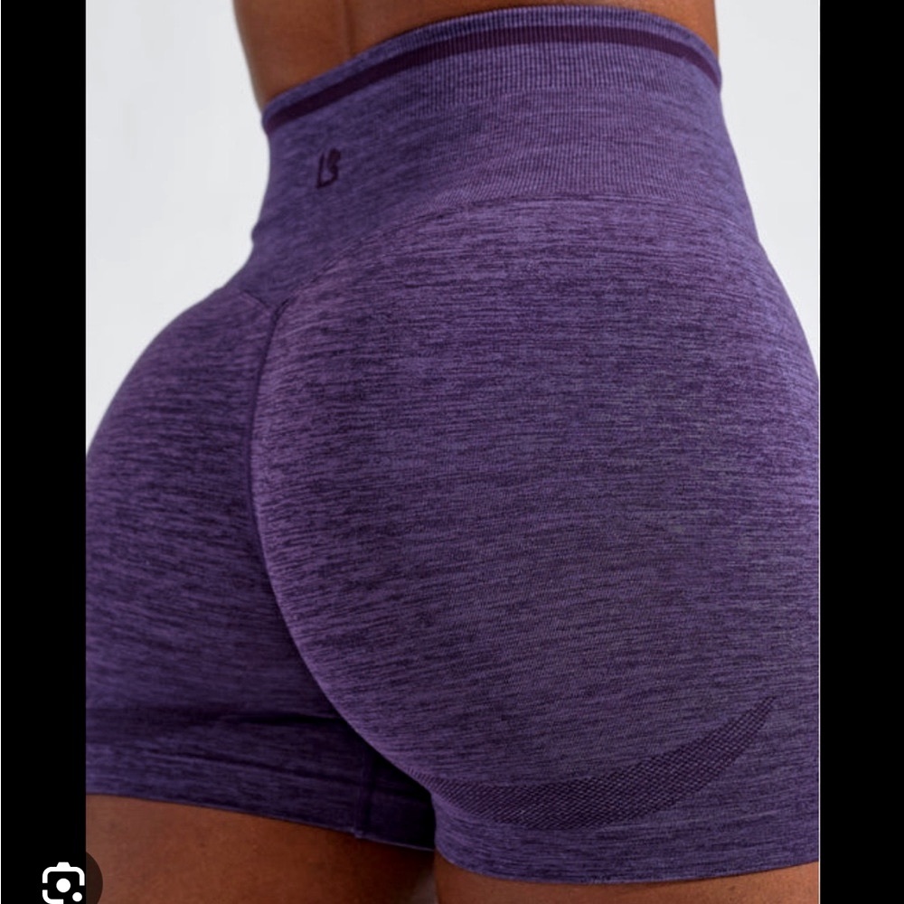 Buffbunny BBL shorts- eggplant